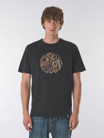 Black Rave On Paisley Logo T-Shirt
