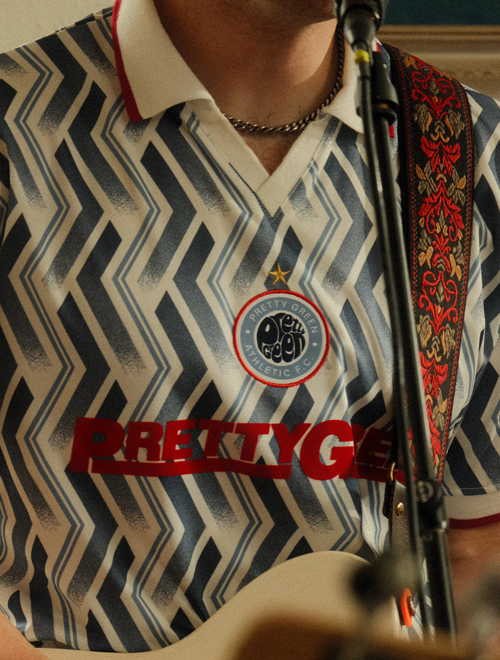 Blue Kingsleigh Football Top
