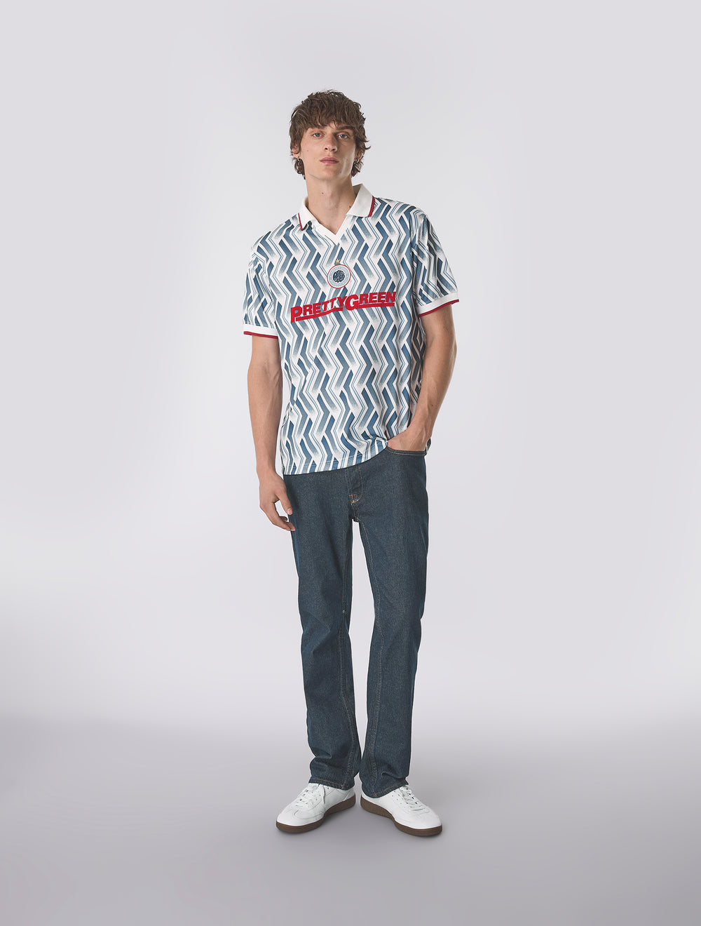 Blue Kingsleigh Football Top