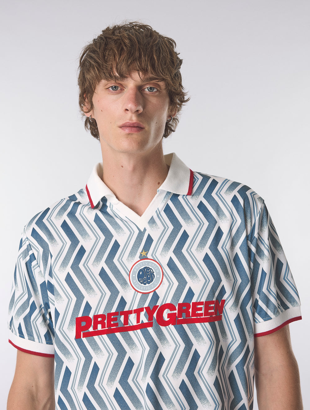 Blue Kingsleigh Football Top