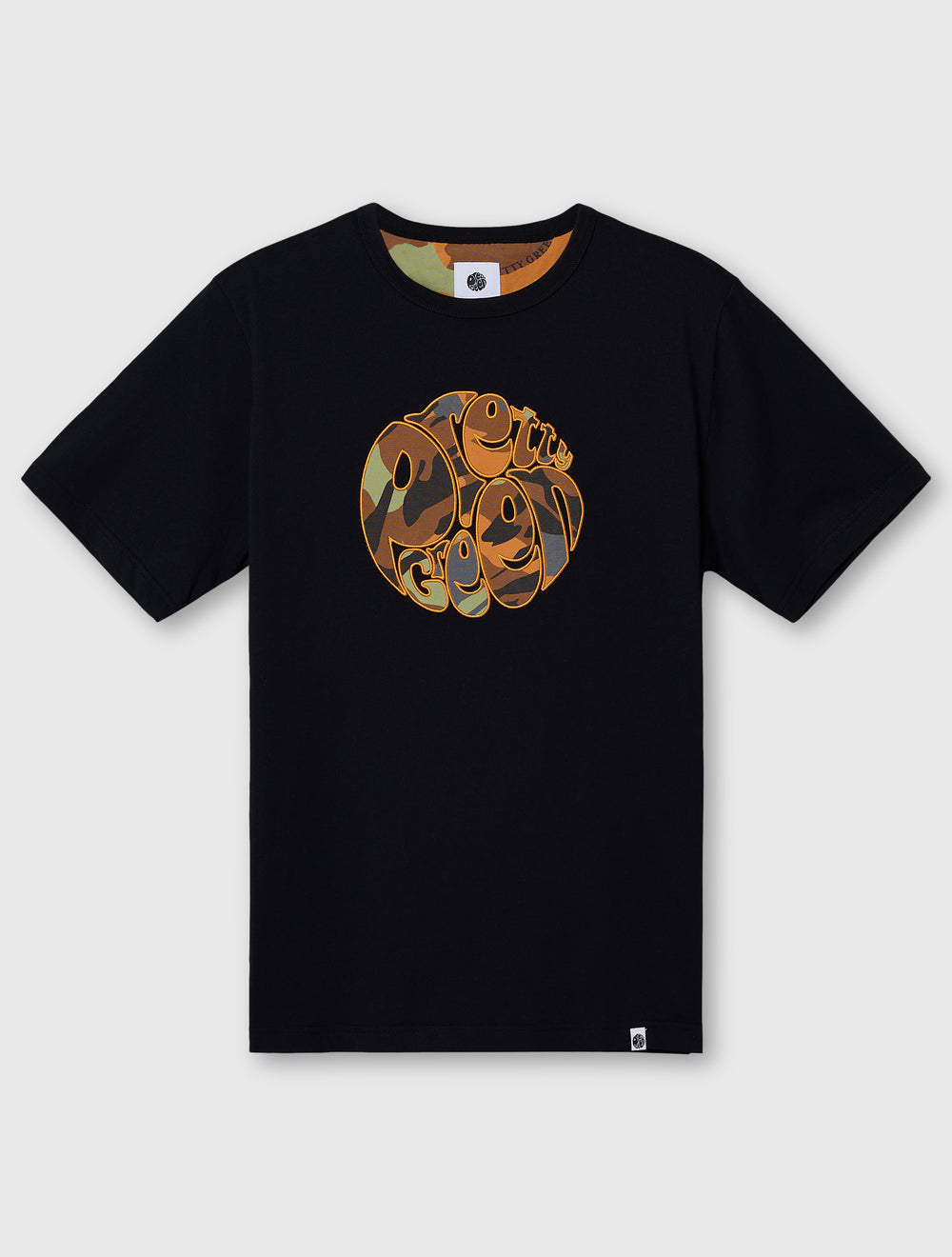Black Rave Camo Logo T-Shirt