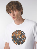 White Rave Camo Logo T-Shirt