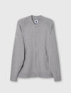 Grey Hartington Knitted Bomber