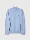 Sky Blue Merino Blend 1/4 Zip