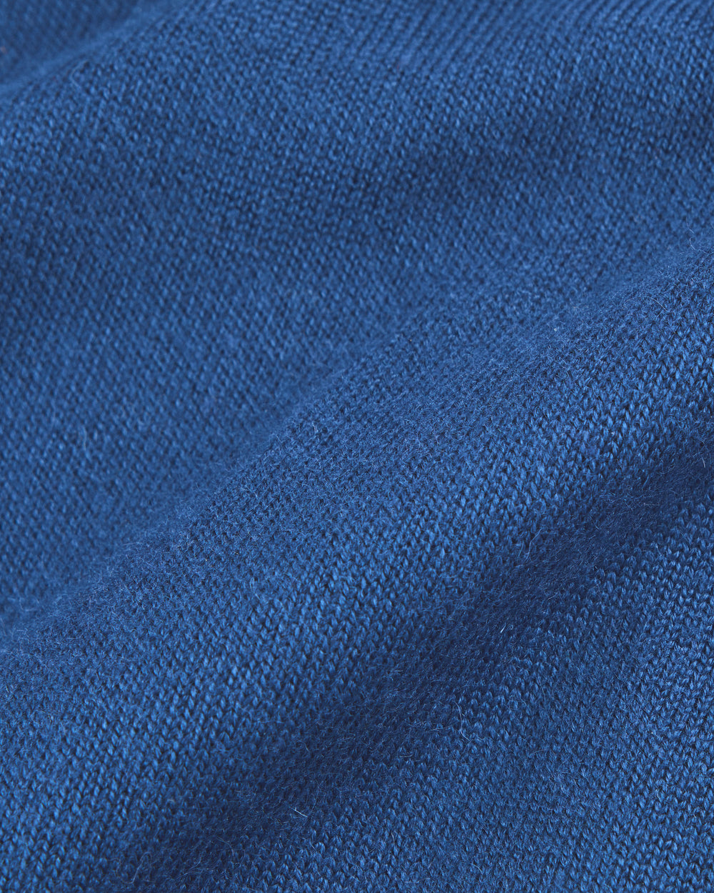 Dark Blue Merino Blend Polo
