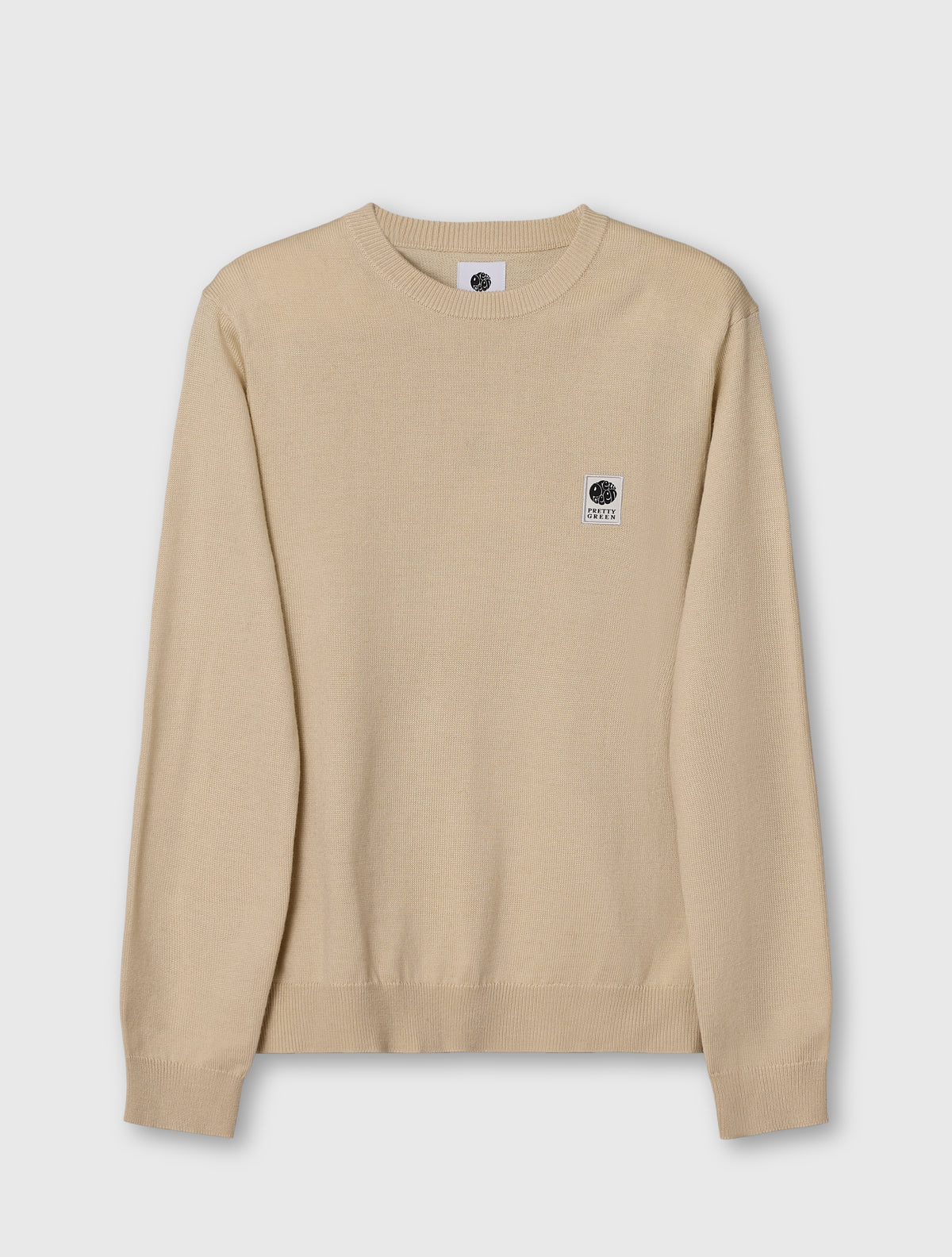 Stone Merino Blend Crew