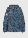Blue Rave On Paisley Smock