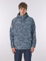 Blue Rave On Paisley Smock