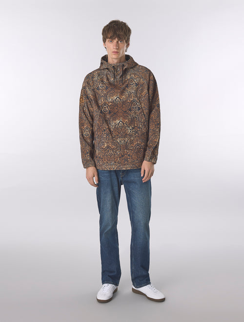 Multi Rave On Paisley Smock