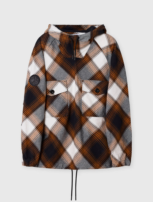 Multi Strobe Check Smock