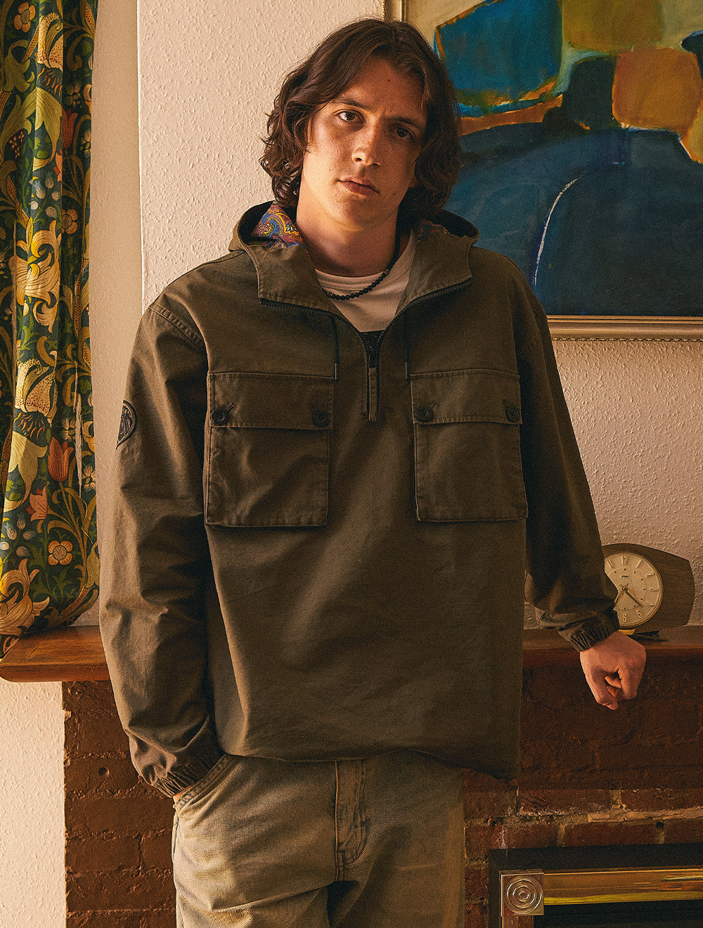 Khaki Hatton Smock