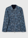Blue Rave On Reversible Paisley Jacket