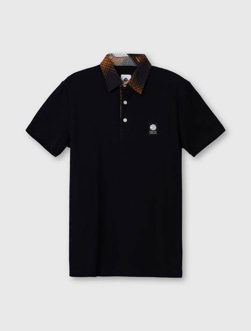 Black Strobe Polo