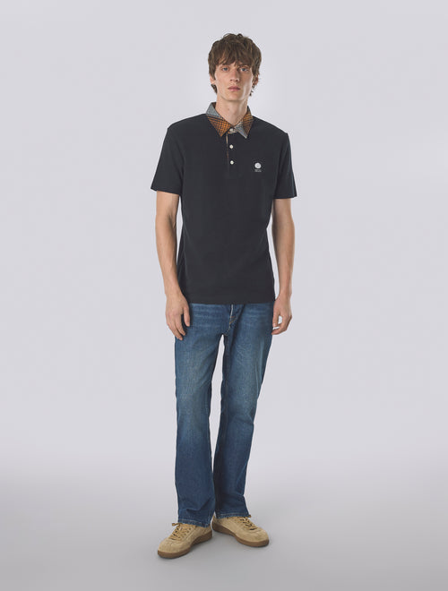 Black Strobe Polo