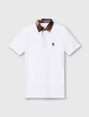 White Strobe Polo