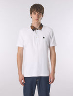White Strobe Polo