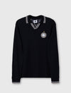 Black Kingsleigh Long Sleeve Polo