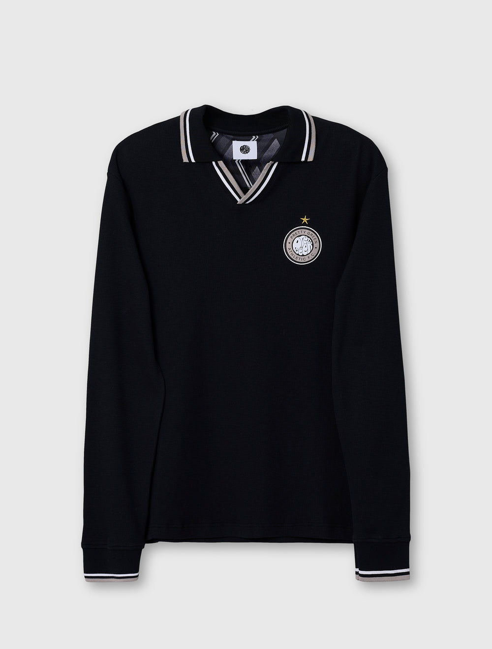 Black Kingsleigh Long Sleeve Polo