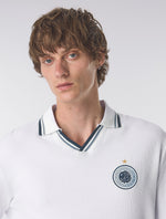 White Kingsleigh Long Sleeve Polo