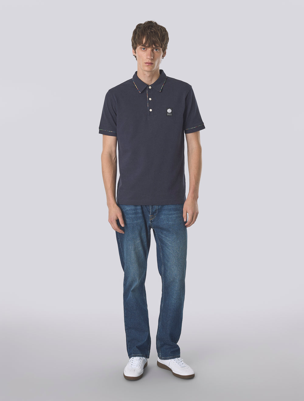 Navy Albion Polo
