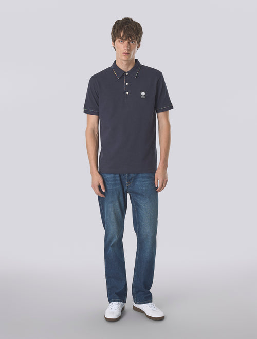Navy Albion Polo
