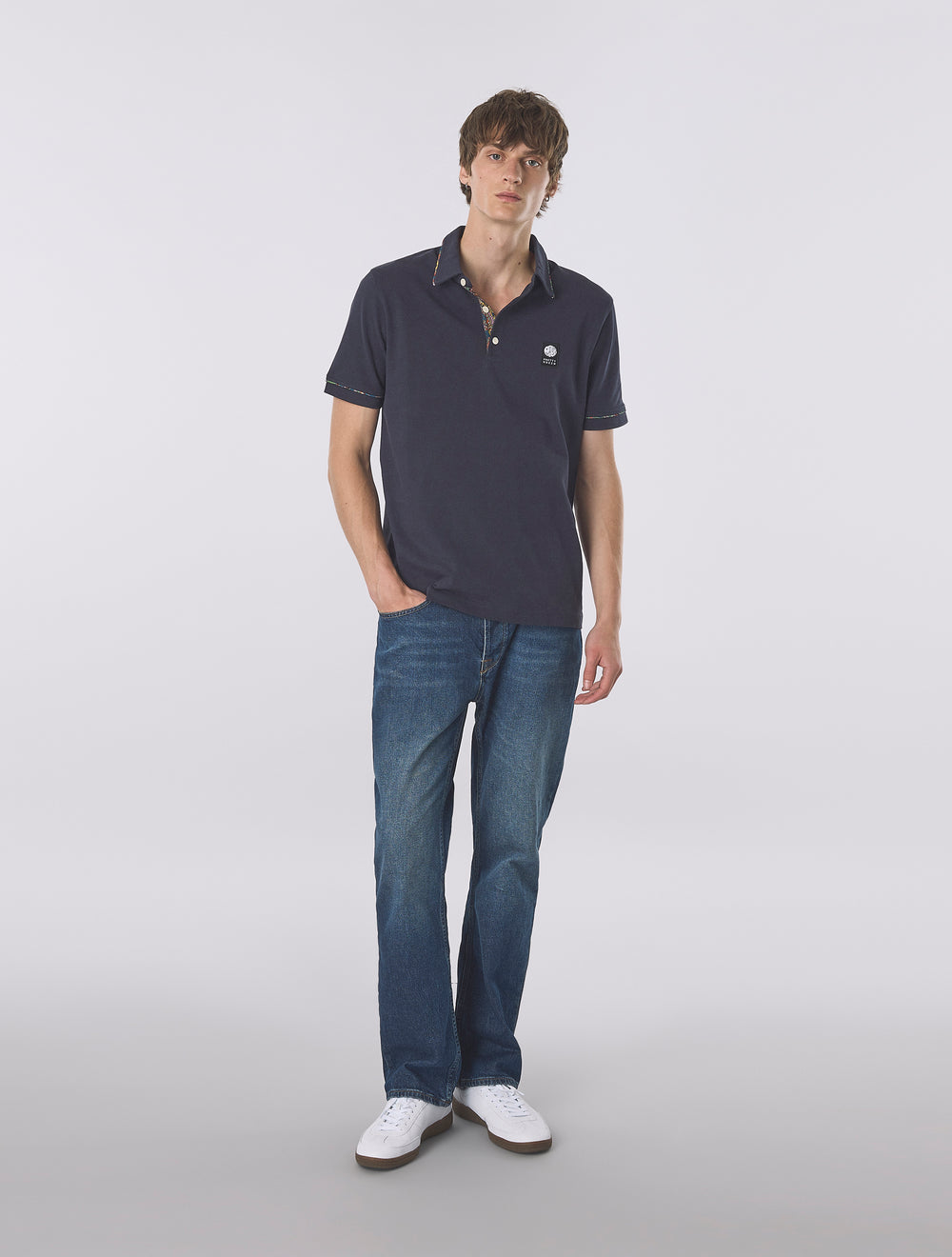 Navy Albion Polo