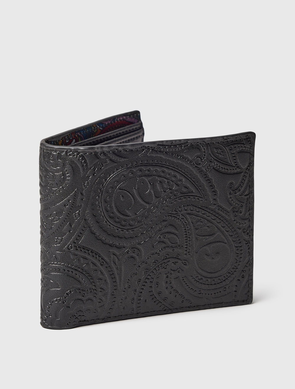 Black House Paisley Wallet