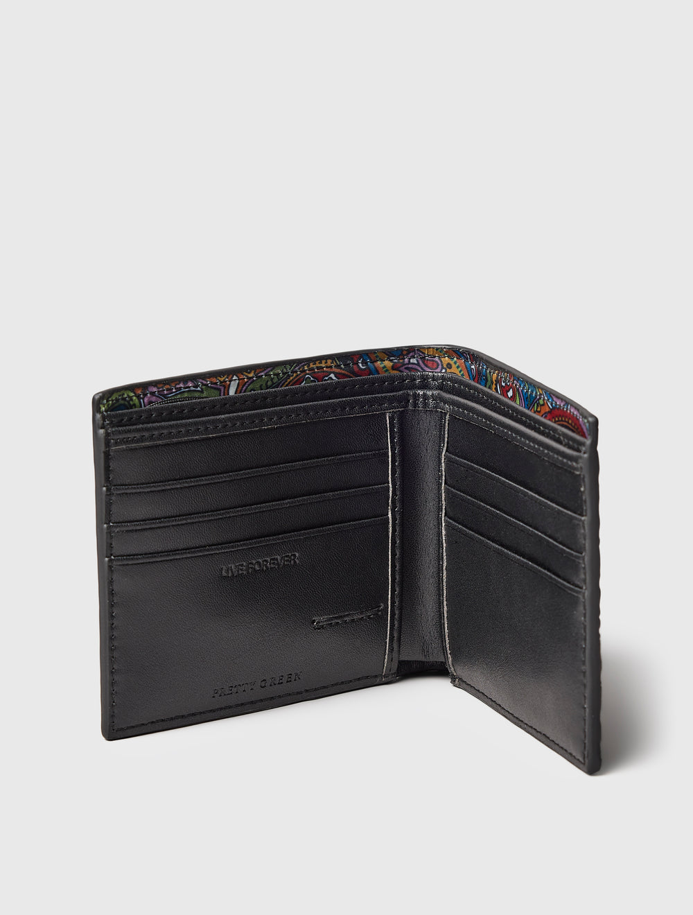 Black House Paisley Wallet