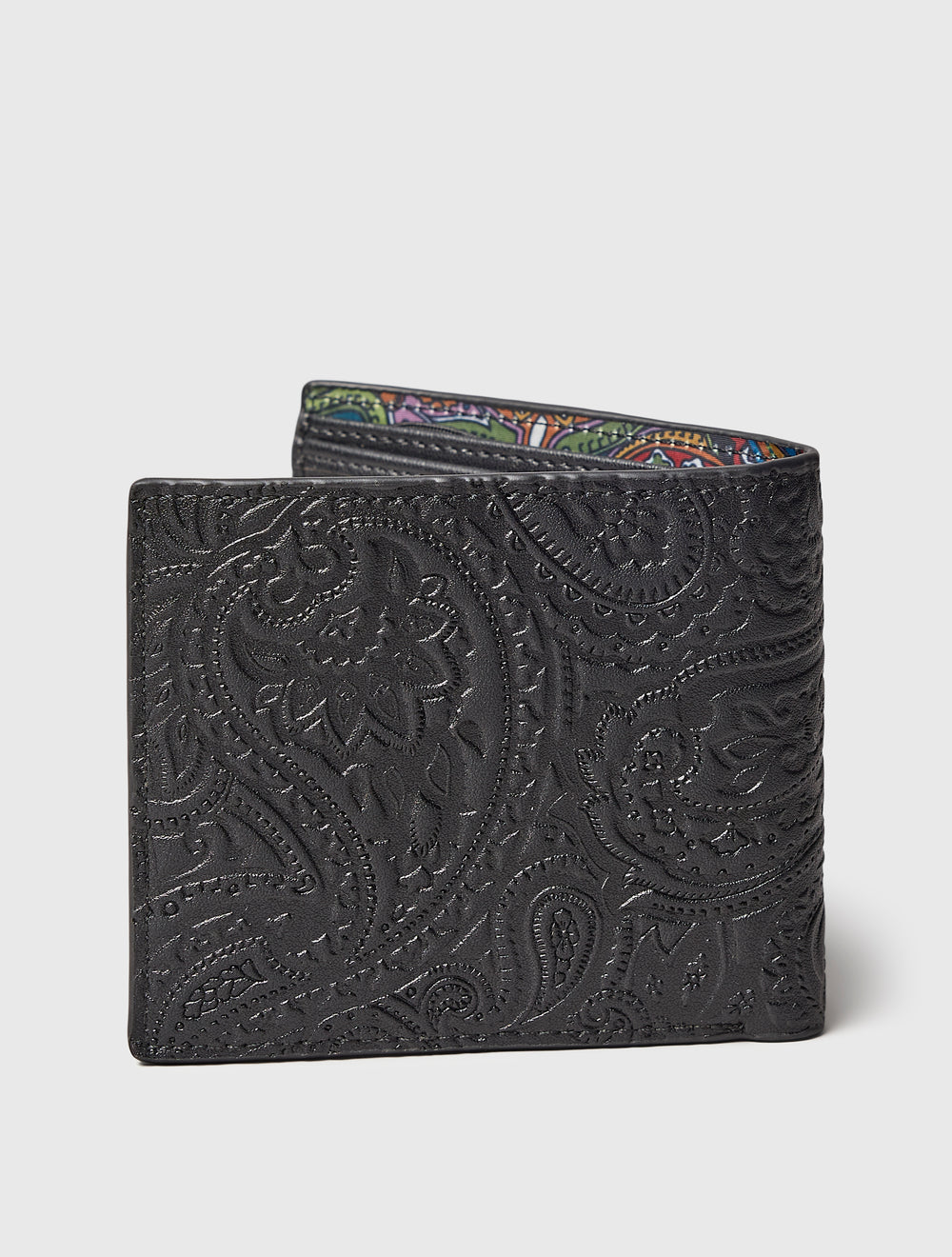 Black House Paisley Wallet