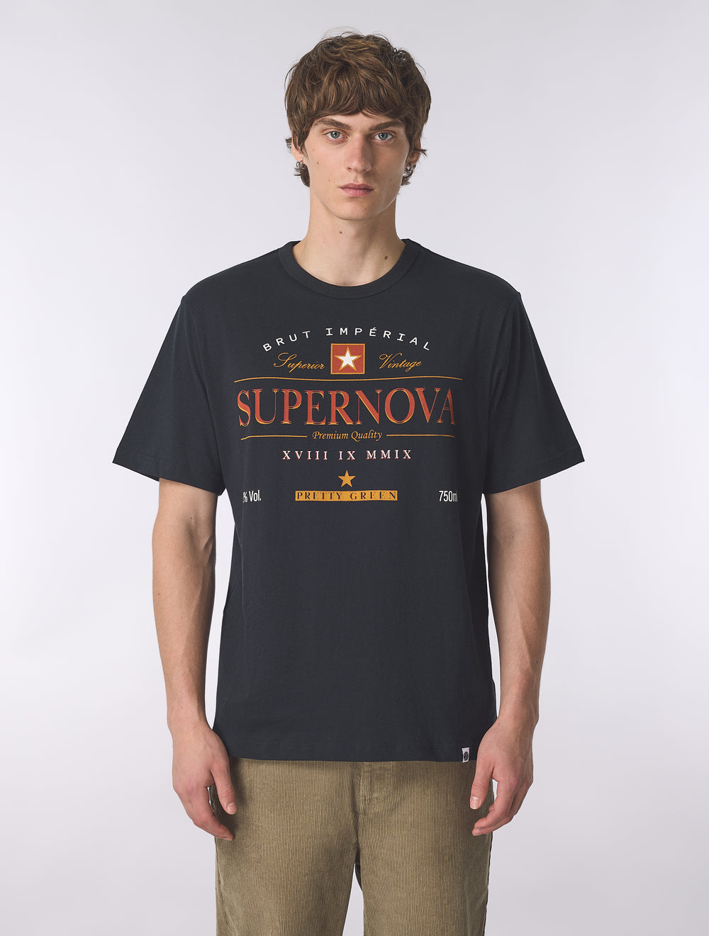 Black Supernova Graphic T-Shirt