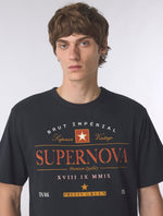 Black Supernova Graphic T-Shirt