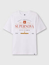 White Supernova Graphic T-Shirt