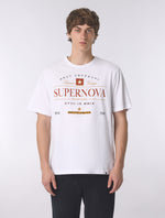 White Supernova Graphic T-Shirt