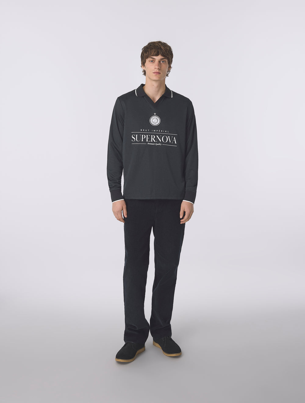 Black Supernova Football Top