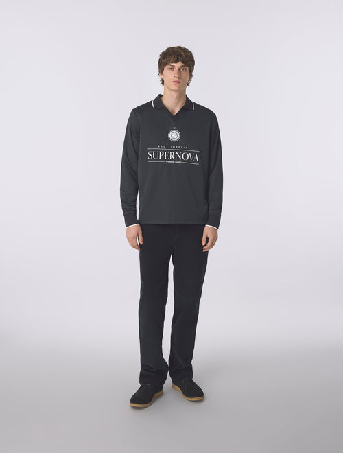 Black Supernova Football Top