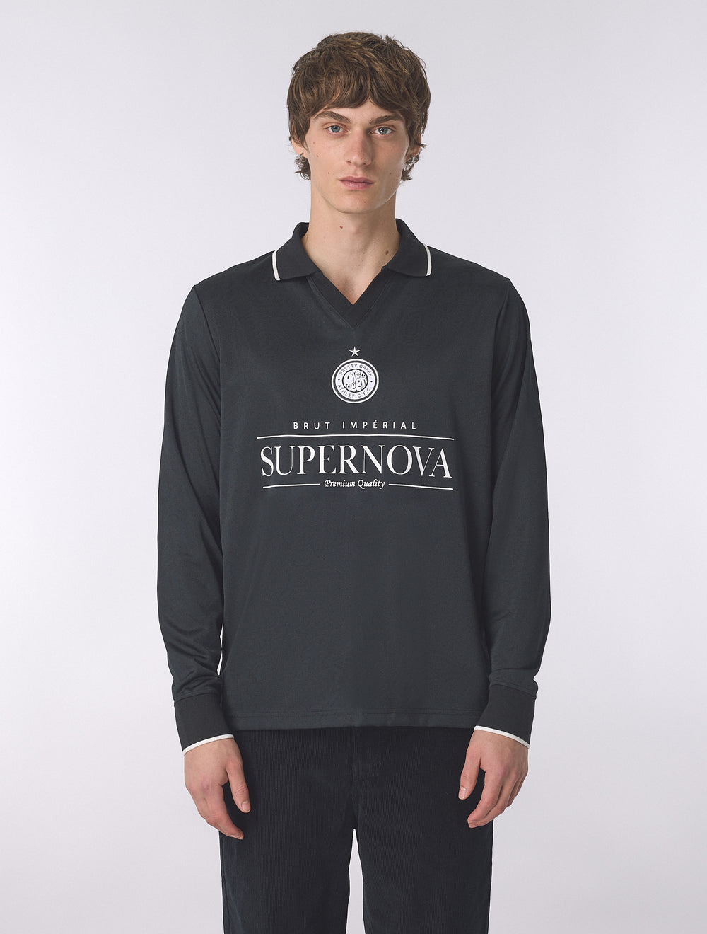 Black Supernova Football Top