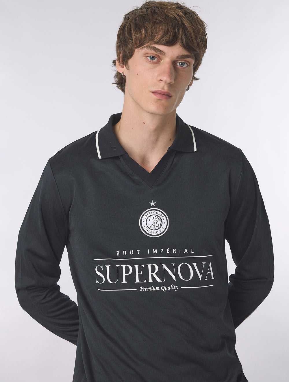 Black Supernova Football Top