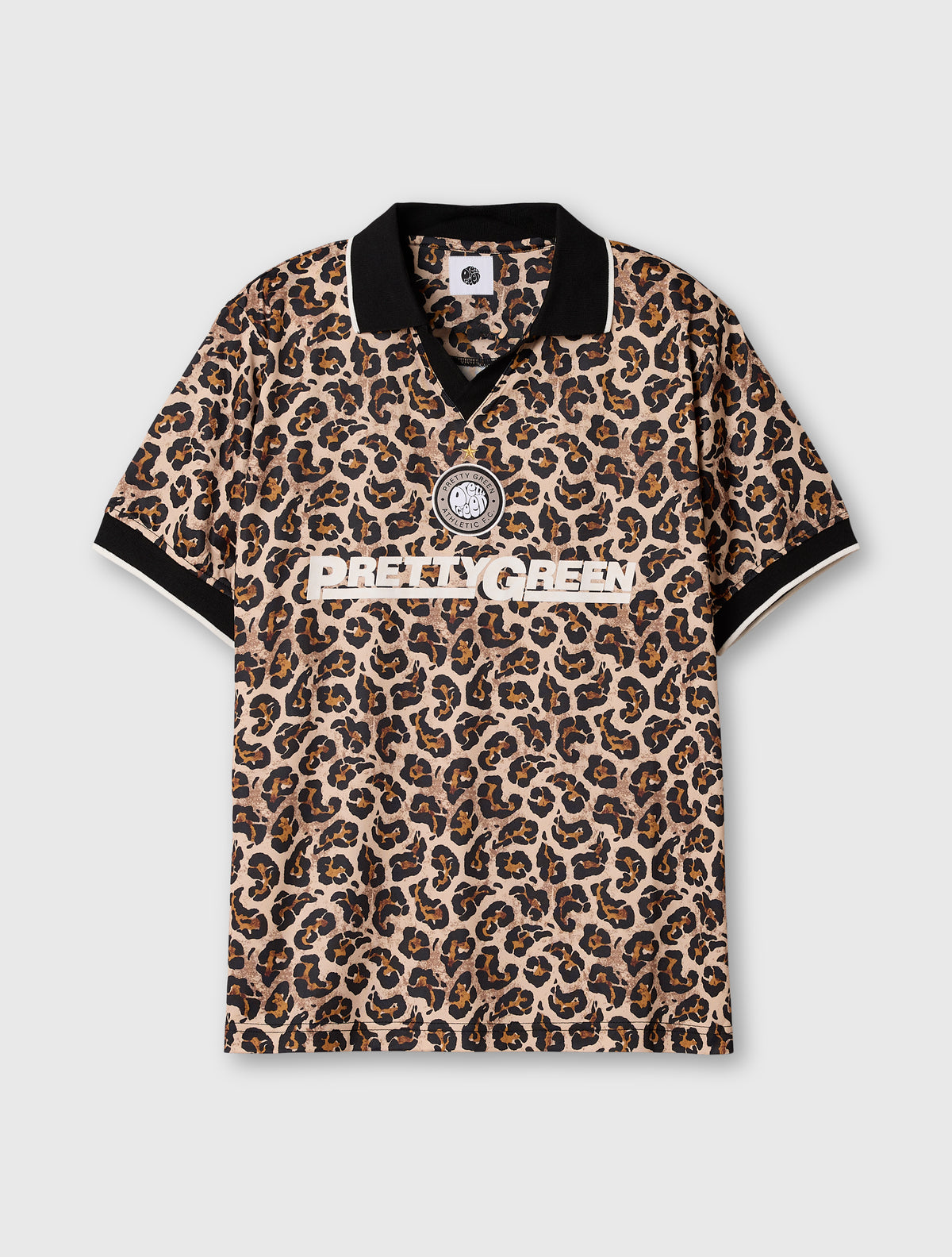 Tan Voltaire Football Top