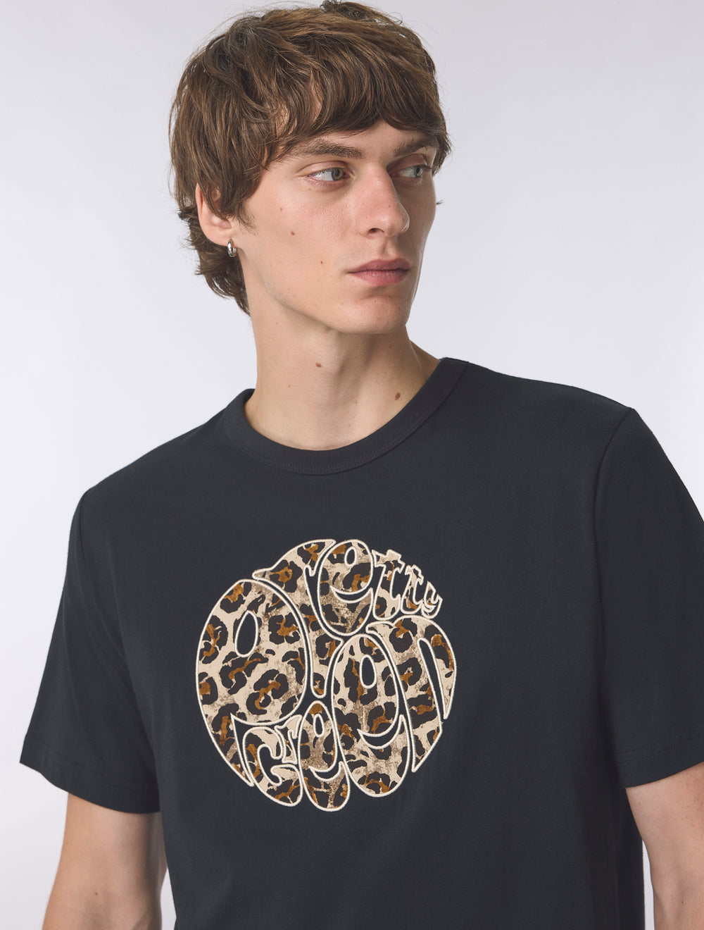 Black Voltaire Logo T-Shirt