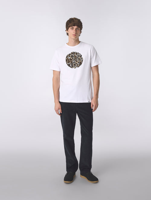 White Voltaire Logo T-Shirt
