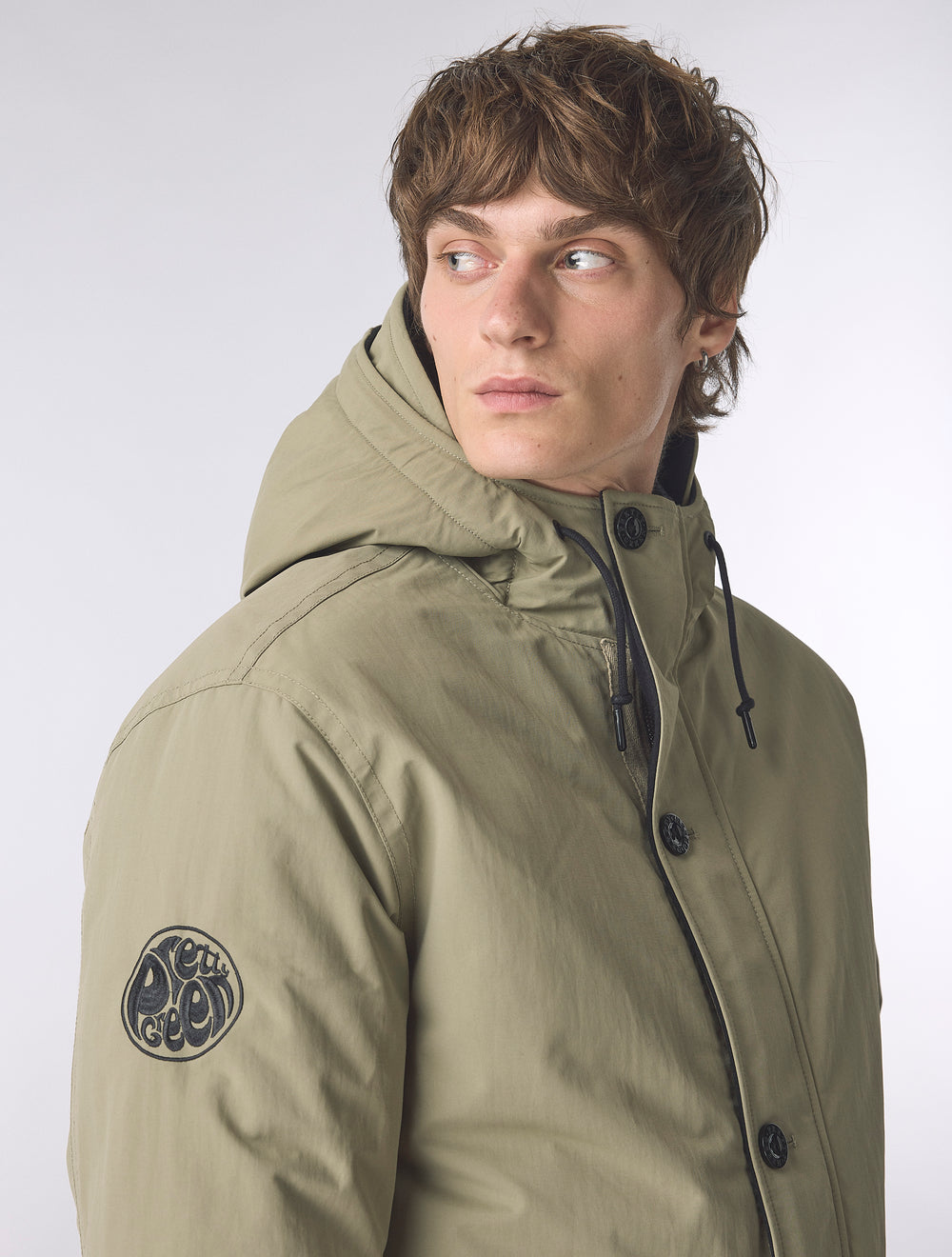 Khaki Coldwave Short Parka