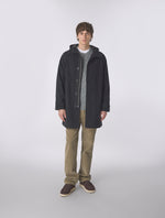 Black Wardour Wool Blend Parka