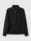 Black Wardour Wool Blend Harrington