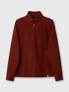 Red Wardour Wool Blend Harrington