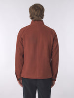 Red Wardour Wool Blend Harrington