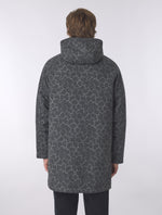 Black Voltaire Wool Blend Parka