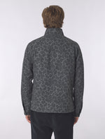 Black Voltaire Wool Blend Harrington