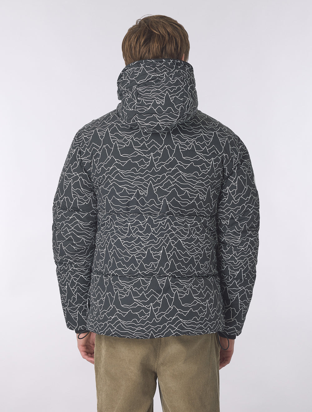 Black Pulsar Puffer Jacket
