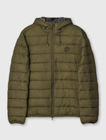 Khaki Claremont Puffer Jacket