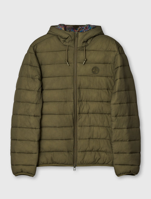 Khaki Claremont Puffer Jacket